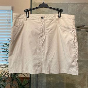 Eddie Bauer Khaki Skort, 16